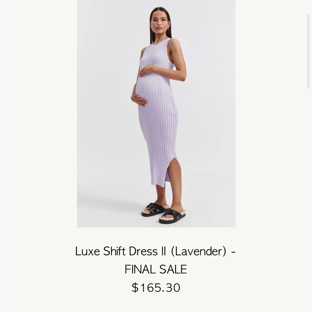 NWT LÉGOE HERITAGE luxe shift midi dress size 2 (L)